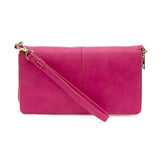 Joy Susan Everly Organizer Flap Crossbody in Magenta at ooh la la! in Grapevine TX 76051