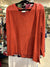Solid VNeck Pullover Sweater in Grape at ooh la la! in Grapevine TX 76051