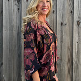 Fall Poppy Short Kimono at ooh la la! in Grapevine TX 76051