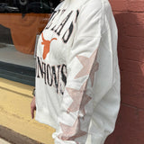Texas Longhorns Star Sleeve Oversized Sweatshirt at ooh la la! in Grapevine TX 76051
