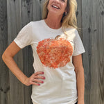 Orange Flower Pumpkin Tee at ooh la la! in Grapevine TX 76051