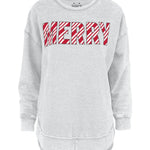 Holiday Merry Sweatshirt in oatmeal at ooh la la! in Grapevine TX 76051