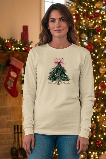 Oh Come Let Us Adore Him Long Sleeve Tee at ooh la la! in Grapevine TX 76051