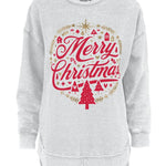 Christmastime Glitter Print Sweatshirt at ooh la la! in Grapevine TX 76051
