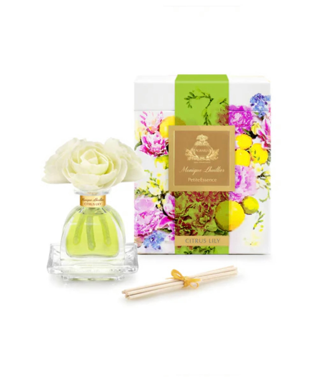 Agraria X Monique Lhuillier Citrus Lily Petite Essence Diffuser at ooh la la! in Grapevine TX 76051