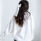 Texas A&M Aggies Star Sleeve Oversized Sweatshirt at Ooh La La! in Grapevine TX 76051