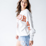 Texas Longhorns Lantern Sleeve Sweatshirt at ooh la la! in Grapevine TX 76051