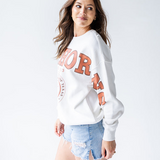 Texas Longhorns Lantern Sleeve Sweatshirt at ooh la la! in Grapevine TX 76051