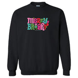 Glitter Merry & Bright Sweatshirt at ooh la la! in Grapevine TX 76051