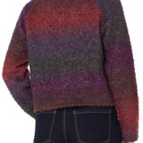 Liverpool Long Sleeve Raglan Button Front Ombre Cardigan Sweater at ooh la la! in Grapevine TX 76051