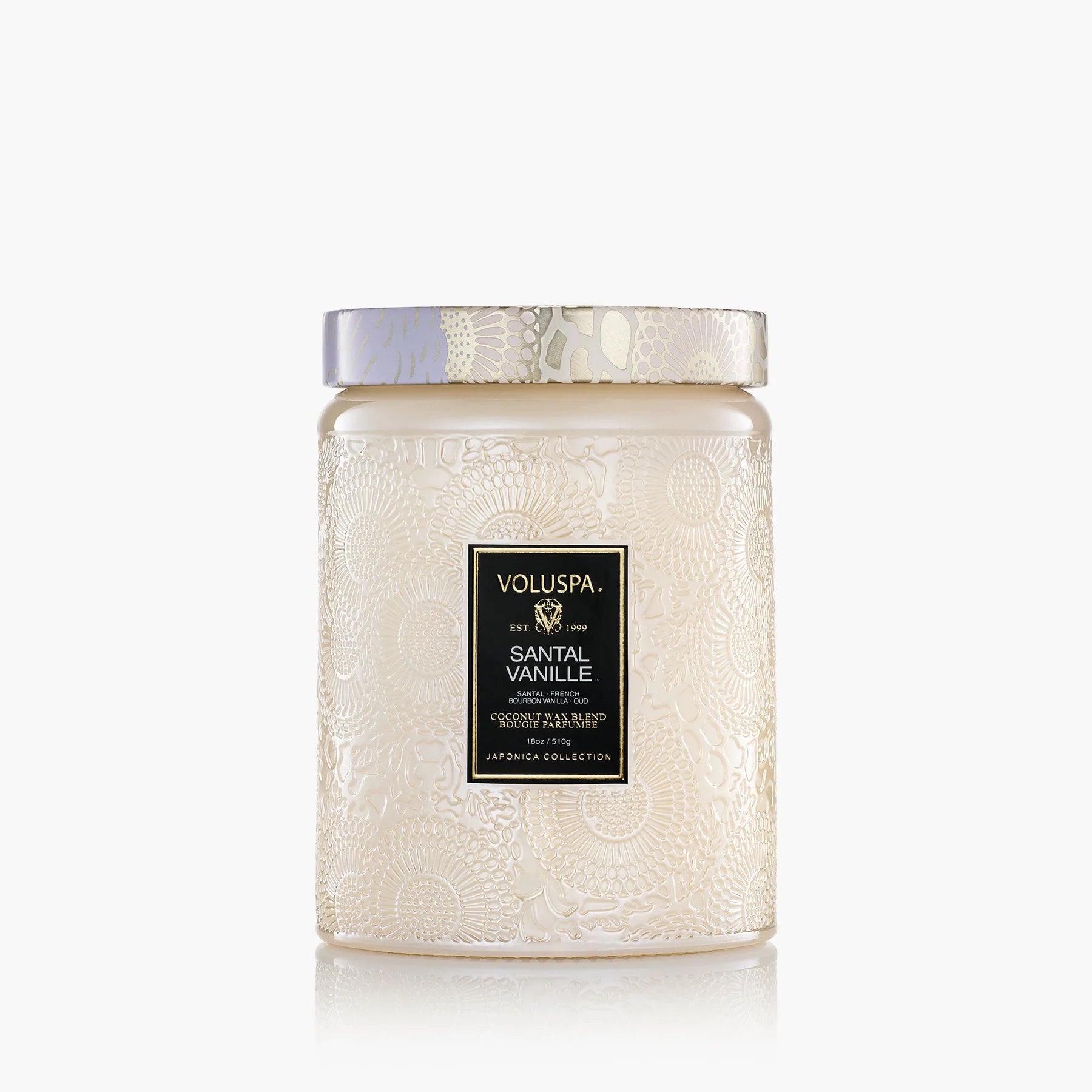 Voluspa Santal Vanille 18 oz Jar Candle at ooh la la! in Grapevine TX 76051