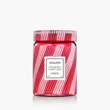 Voluspa Holiday Crushed Candy Cane 18 oz Jar Candle at ooh la la! in Grapevine TX 76051