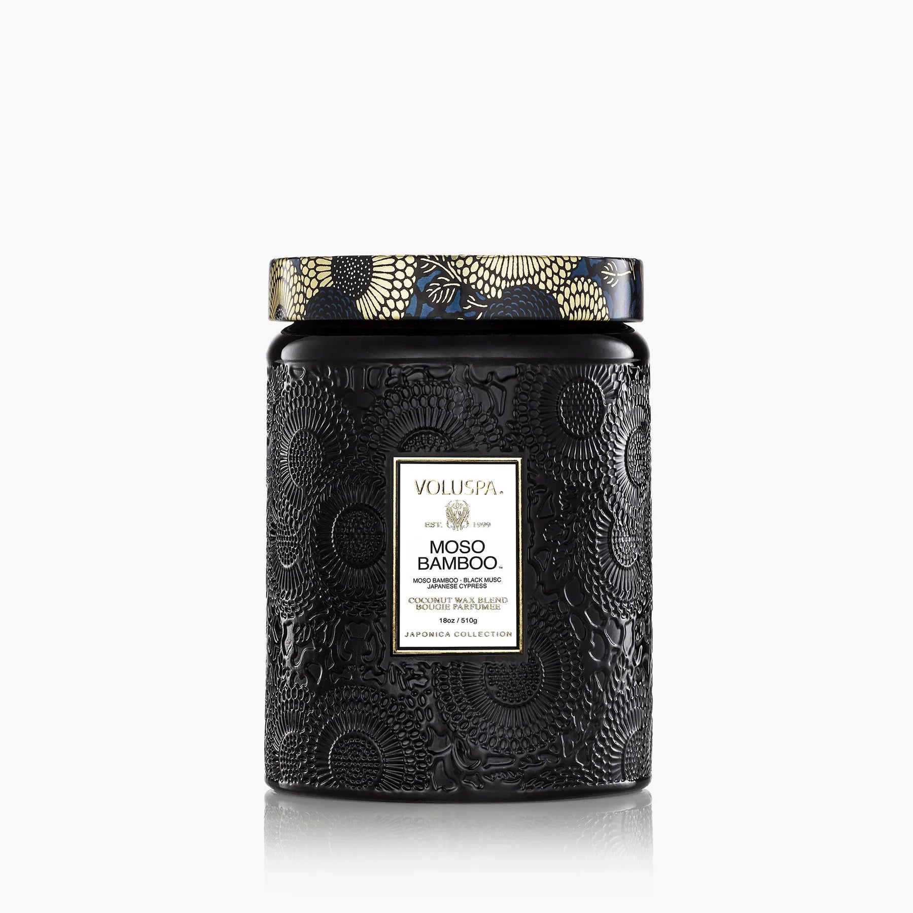 Voluspa Moso Bamboo 18 oz Jar Candle at ooh la la! in Grapevine TX 76051