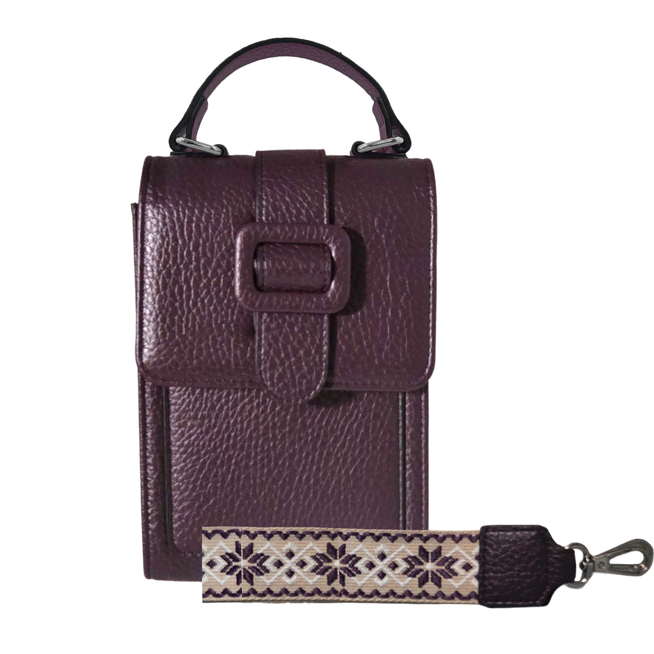 Reba Crossbody in plum at ooh la la! in Grapevine TX 76051