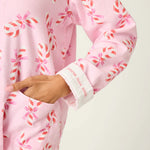 PJ Salvage Sweeter Than Sugar 3-Piece Candy Cane Print Flannel PJ Set at ooh la la! in Grapevine TX 76051