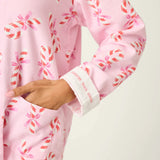 PJ Salvage Sweeter Than Sugar 3-Piece Candy Cane Print Flannel PJ Set at ooh la la! in Grapevine TX 76051