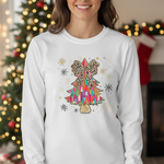 Leopard Bow Tree Long Sleeve Tee at ooh la la! in Grapevine TX 76051