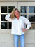 Molly Bracken White Cotton Shirt at ooh la la! in Grapevine TX 76051