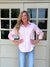 Molly Bracken Classic Cotton Shirt in light pink at ooh la la! in Grapevine TX 76051