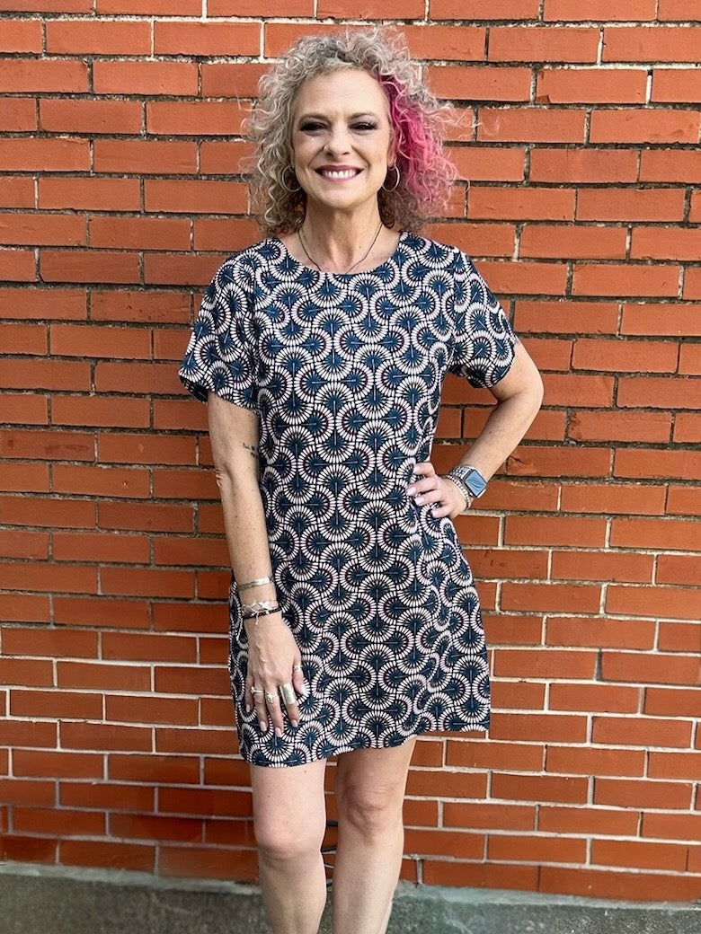 Molly Bracken Geo Print Dress at ooh la la! in Grapevine TX 76051