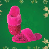 Fiesta Slippers in Magenta at ooh la la! in Grapevine TX 76051