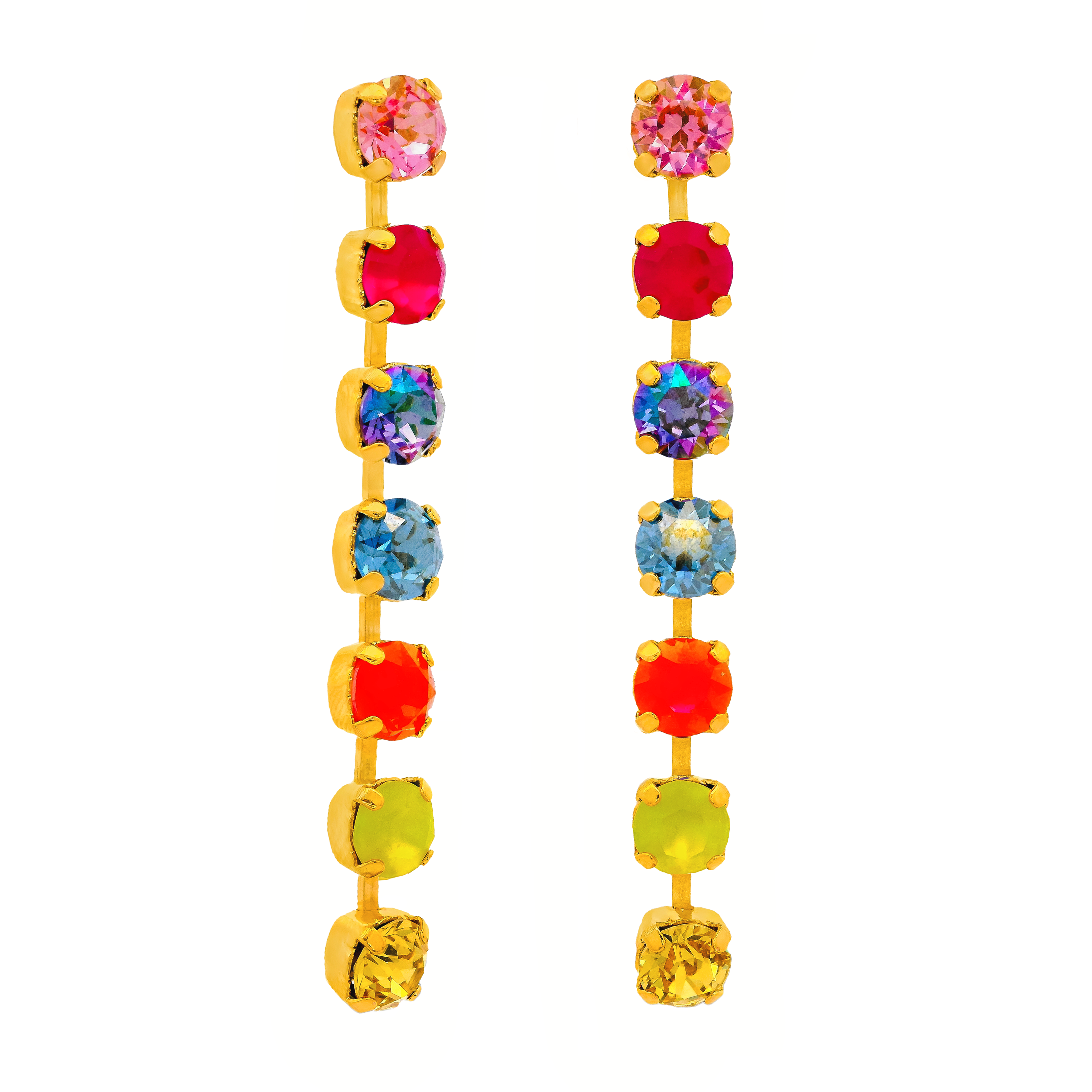 TOVA Mini Berenike Earrings in Candy Crush