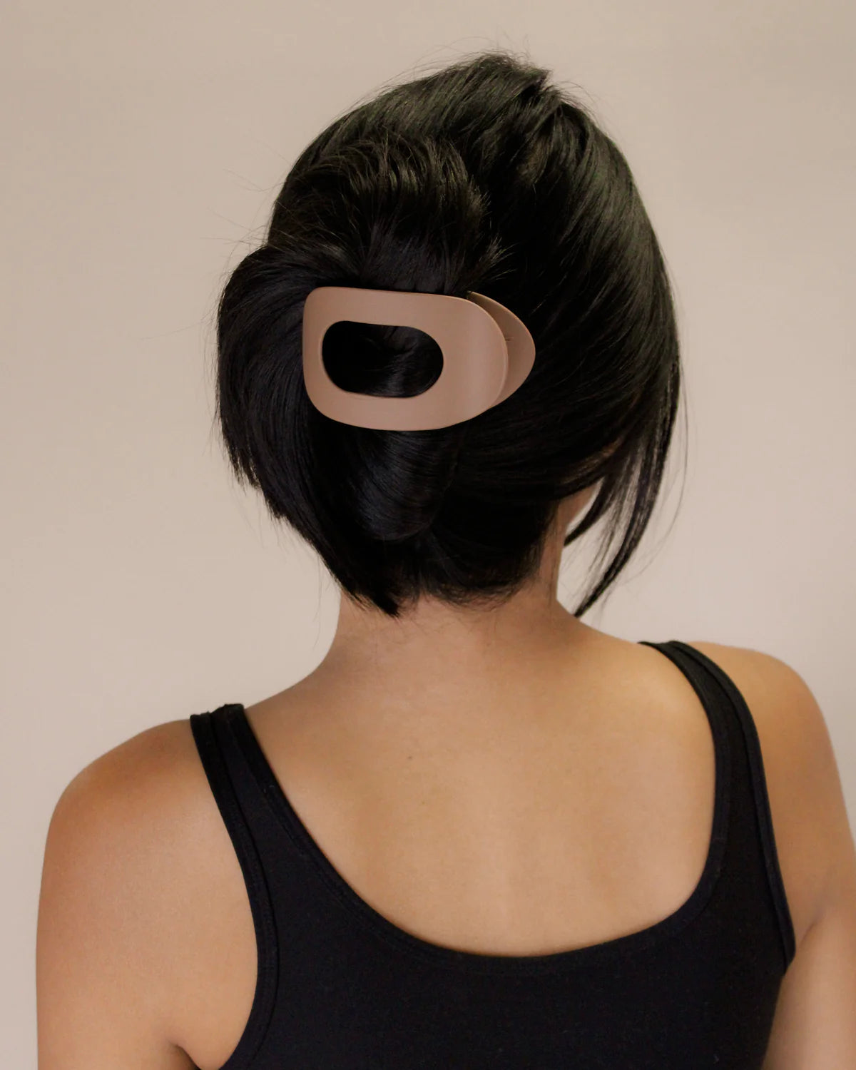 Macchiato Banded claw hair clip, oval claw hair clip, lay flat claw hair clip at ooh la la! in Grapevine TX 76051