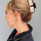 Navy Western Shirt Claw Hair Clip at ooh la la! in Grapevine TX 76051