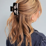 Black Western Shirt Claw Hair Clip at ooh la la! in Grapevine TX 76051
