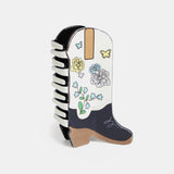 Navy Cowgirl Boot Claw Hair Clip at ooh la la! in Grapevine TX 76051