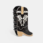 Black Cowgirl Boot Claw Hair Clip at ooh la la! in Grapevine TX 76051