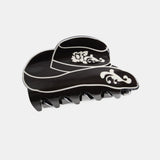 Black Cowgirl Hat Claw Hair Clip at ooh la la! in Grapevine TX 76051