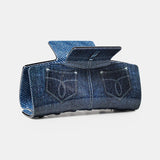 Denim Claw Hair Clip at ooh la la! in Grapevine TX 76052