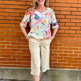 Tencel Capri Pants