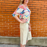 Tencel Capri Pants