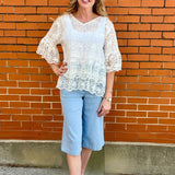 Tencel Capri Pants