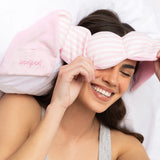 Cabana pink stripe Nodpod weighted blanket for your eyes at ooh la la! in Grapevine TX 76051