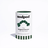 Cabana green stripe Nodpod weighted blanket for your eyes at ooh la la! in Grapevine TX 76051