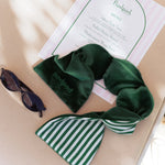 Cabana green stripe Nodpod weighted blanket for your eyes at ooh la la! in Grapevine TX 76051
