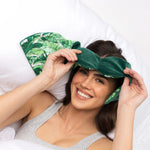 Resort Palm Leaf Nodpod weighted blanket for your eyes at ooh la la! in Grapevine TX 76051