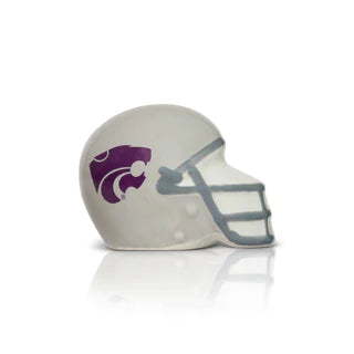 Nora Fleming Mini: KSU Kansas State University Helmet at ooh la la! in Grapevine TX 76051