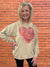 Paintbrush Heart Sweatshirt at ooh la la! in Grapevine TX 76051