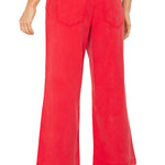 Liverpool Stride Hi-rise Crop in geranium at ooh la la! in Grapevine TX 76051