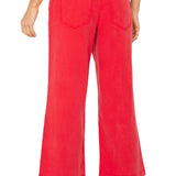 Liverpool Stride Hi-rise Crop in geranium at ooh la la! in Grapevine TX 76051