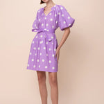 Sofia Sadie dress in freesia polka dots at ooh la la! in Grapevine TX 76051