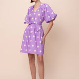 Sofia Sadie dress in freesia polka dots at ooh la la! in Grapevine TX 76051