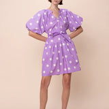 Sofia Sadie dress in freesia polka dots at ooh la la! in Grapevine TX 76051