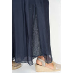 Silk Tunic & Pants w/ Sequin Detail in black at ooh la la! in Grapevine TX 76051