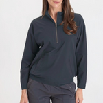 XCVI Romee Active Pullover in charcoal at ooh la la! in Grapevine TX 76051