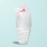 Frosted Cups/Set of 8 - Mahjong Tiles